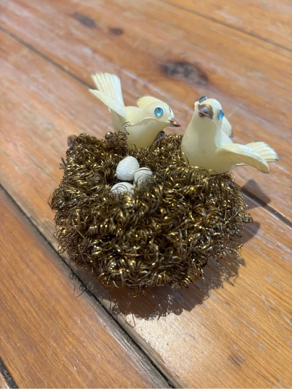 Vintage Bird Nest Decoration